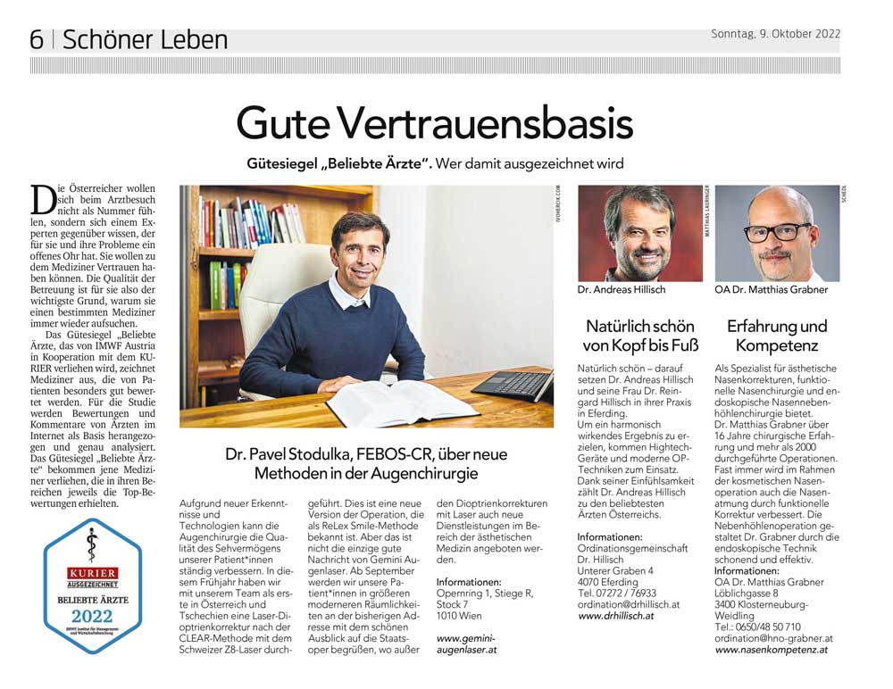 Kurier - Schöner Leben